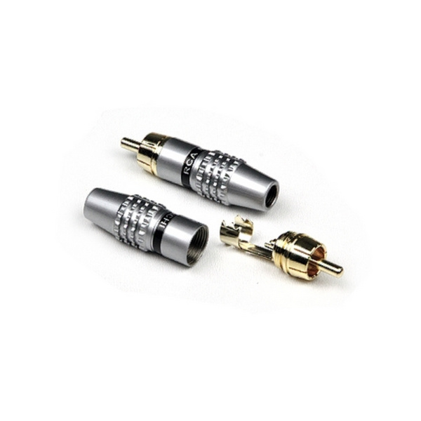 INVOTONE RCA400M - тюльпан кабельный, RCA, "золото",  корпус металл