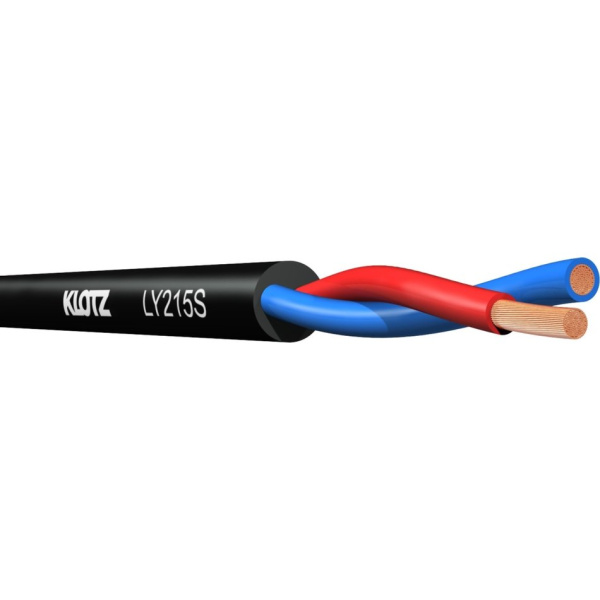 KLOTZ LY215 - спикерный кабель, структура: 1.5мм2, диаметр: 7.0мм