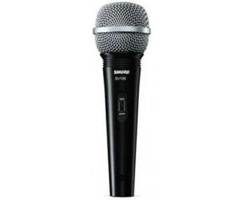 SHURE SV100-A - микрофон динамический вокально-речевой с выключателем и кабелем