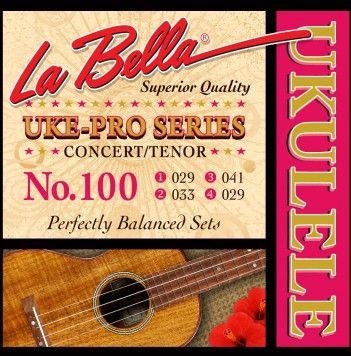 La Bella 100 Uke-Pro - струны для концертного/тенор укулеле