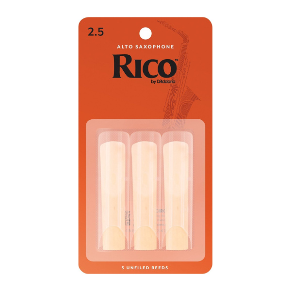 RICO Alto Sax 2,5x3 (RJA0325) - Трости для альт-саксофона (3шт)