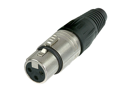 NEUTRIK NC3FX - канон, кабельный, (мама), 3 контакта 