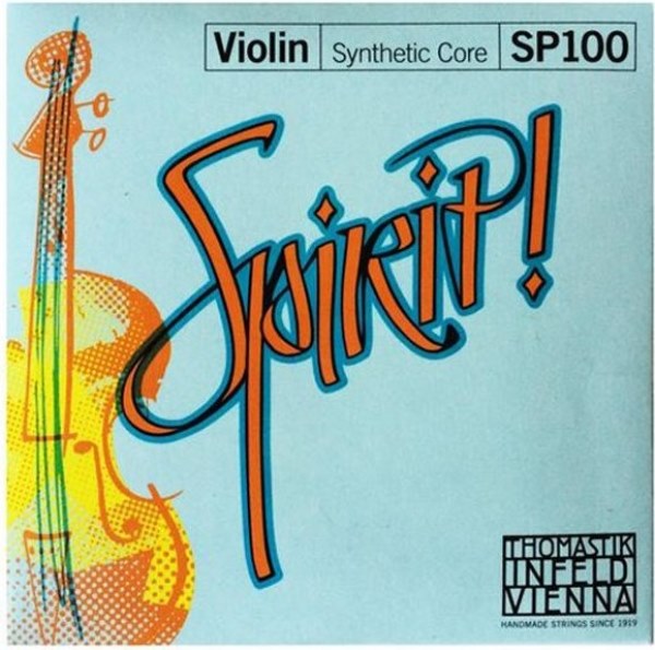 Thomastik SP100 Spirit! - Комплект струн для скрипки размером 4/4 среднее натяжение 