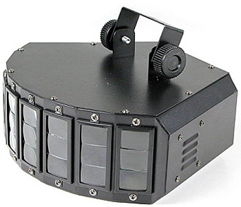 INVOLIGHT NL410 - LED световой эффект, светодиоды: 5 шт. по 3 Вт, цвет RGBWY, DMX-512, звук. актив.