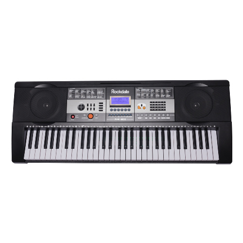 ROCKDALE Keys RHK-200 - Синтезатор с автоаккомпанементом. Черный цвет. 61 клавиша