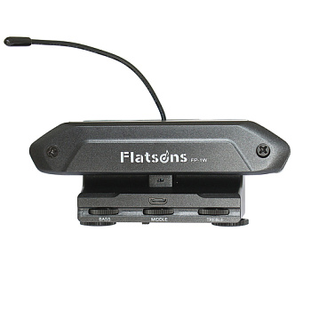 Flatsons FP-1W - Звукосниматель для акустической гитары, с беспроводным передатчиком