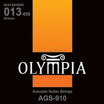 Olympia AGS910 - струны для акустической гитары Bronze (13-17-26-35-46-56)