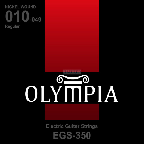 Olympia EGS350 - струны для эл.гитары Nickel Wound (10-14-21w-28-38-49)