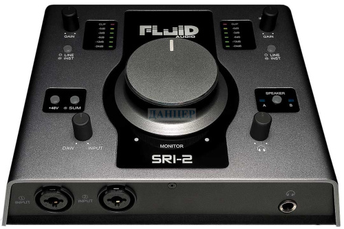 Fluid Audio SRI-2 - внешний аудиоинтерфейс, АЦП/ЦАП 24-bit/192kHz, 2хXLR/TRS, OSX/Windows