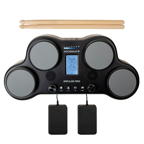 ROCKDALE Impulse Mini Black - портативная электронная ударная установка