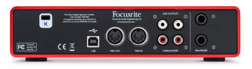 Аудио интерфейс Focusrite Scarlett 2i4 2nd Gen USB