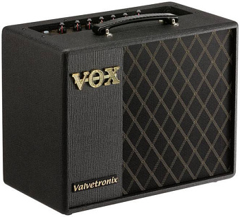 VOX VT20X - Моделирующий комбоусилитель для электрогитары, 20 Вт, 1x8`, ламповый преамп