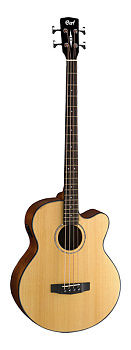 Cort AB850F-BAG Acoustic Bass Series - Электро-акустическая бас-гитара, с вырезом