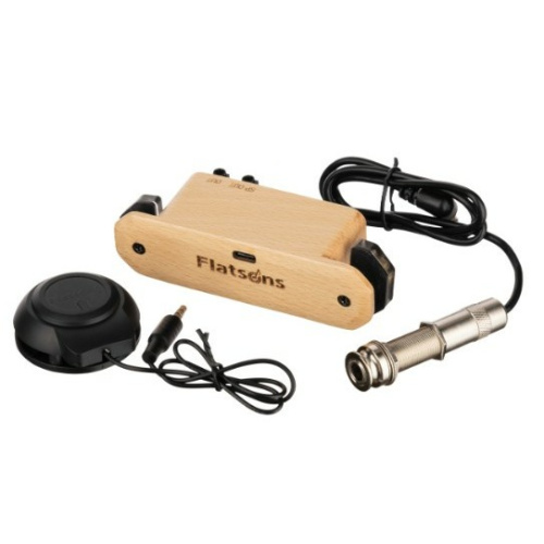 Flatsons FR6 - Звукосниматель для акустической гитары, трансакустический